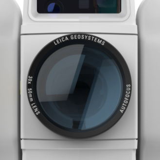  Objectif de la station totale robotisée Leica TS20 mettant en relief une technologie topographique de pointe